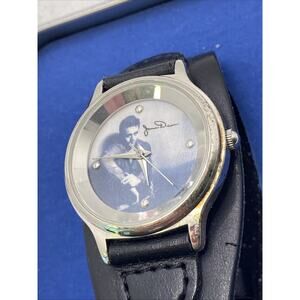 Vintage James Dean Watch With Box Small Crack New Battery Works